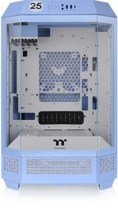 Корпус Thermaltake The Tower 300 Hydrangea голубой без БП mATX 8x120mm 6x140mm 2xUSB3.0 audio bott PSU