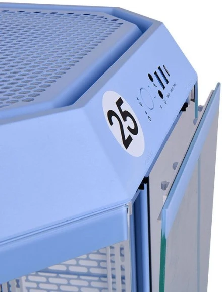 Корпус Thermaltake The Tower 300 Hydrangea голубой без БП mATX 8x120mm 6x140mm 2xUSB3.0 audio bott PSU Корпус Thermaltake The Tower 300 Hydrangea голубой без БП mATX 8x120mm 6x140mm 2xUSB3.0 audio bott PSU