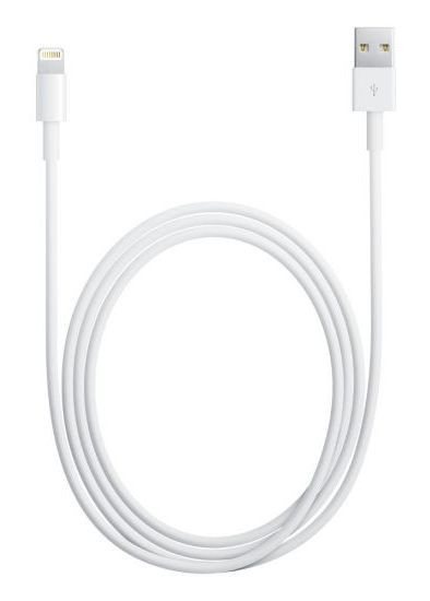 Кабель Apple A1510 MD819ZM/A USB (m)-Lightning (m) 2м белый