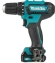 Дрель-шуруповерт Makita DF333DWYE аккум. патрон:быстрозажимной (кейс в комплекте)