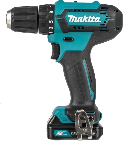 Дрель-шуруповерт Makita DF333DWYE аккум. патрон:быстрозажимной (кейс в комплекте)