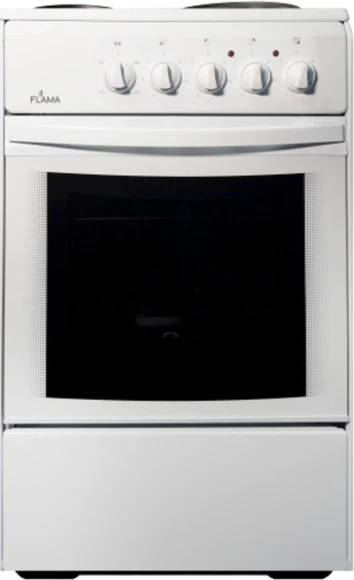 Плита Электрическая Flama AE 1406 W белый эмаль