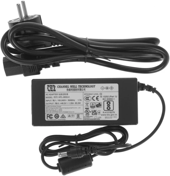 Коммутатор Hikvision DS-3E0310P-E/M(B) 8x100Мбит/с 1x1Гбит/с 8PoE+ 60W неуправляемый