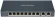 Коммутатор Hikvision DS-3E0310P-E/M(B) 8x100Мбит/с 1x1Гбит/с 8PoE+ 60W неуправляемый
