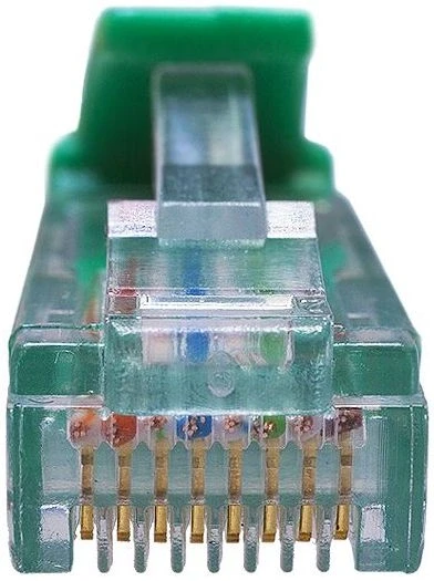 Патч-корд Suprlan 10-0157 UTP RJ-45 вил.-вилка RJ-45 кат.5E 1м зеленый LSZH 26AWG Патч-корд Suprlan 10-0157 UTP RJ-45 вил.-вилка RJ-45 кат.5E 1м зеленый LSZH 26AWG