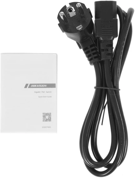 Коммутатор Hikvision DS-3E1526P-SI 24x1Гбит/с 2SFP 24PoE+ 370W управляемый Коммутатор Hikvision DS-3E1526P-SI 24x1Гбит/с 2SFP 24PoE+ 370W управляемый