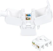 Модуль Cabeus KJ-RJ45-CAT.5E-TOOLLESS информ. KeystoneRJ45 кат.5E UTP бел. Модуль Cabeus KJ-RJ45-CAT.5E-TOOLLESS информ. KeystoneRJ45 кат.5E UTP бел.