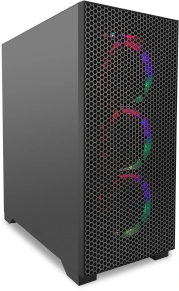 ПК IRU Game 710Z7GP TWR i7 12700F (2.1) 32Gb SSD1Tb RX 7700XT 12Gb FreeDOS GbitEth 850W черный (RUS) (2075027)