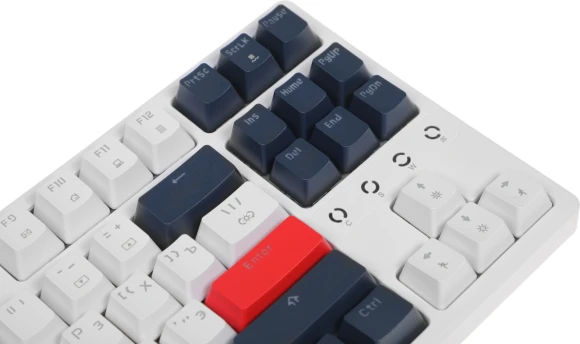 Клавиатура Acer OKW305 механическая белый USB Multimedia for gamer LED (ZL.KBDCC.01W) Клавиатура Acer OKW305 механическая белый USB Multimedia for gamer LED (ZL.KBDCC.01W)