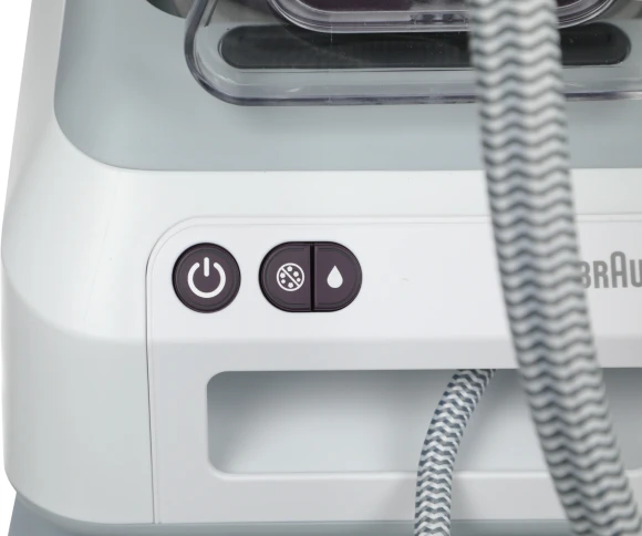Парогенератор Braun CareStyle 7 IS7266VI 2700Вт серый/сиреневый