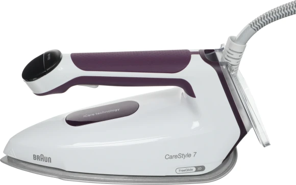 Парогенератор Braun CareStyle 7 IS7266VI 2700Вт серый/сиреневый