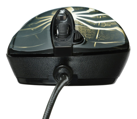 Мышь A4Tech Oscar Editor XL-747H коричневый/рисунок лазерная 3600dpi USB 6but (XL-747H (BROWN SPIDER))