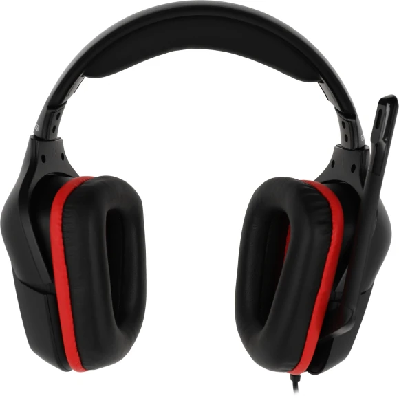 Наушники с микрофоном Logitech G331 черный/красный 2м мониторные оголовье (981-000758) Наушники с микрофоном Logitech G331 черный/красный 2м мониторные оголовье (981-000758)