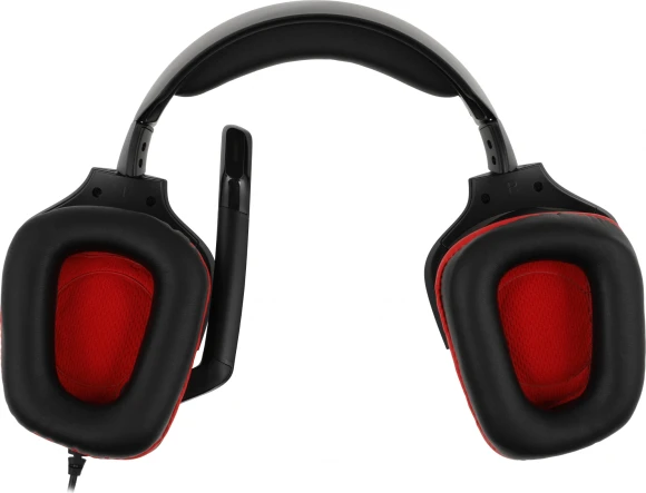 Наушники с микрофоном Logitech G331 черный/красный 2м мониторные оголовье (981-000758) Наушники с микрофоном Logitech G331 черный/красный 2м мониторные оголовье (981-000758)