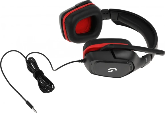 Наушники с микрофоном Logitech G331 черный/красный 2м мониторные оголовье (981-000758) Наушники с микрофоном Logitech G331 черный/красный 2м мониторные оголовье (981-000758)