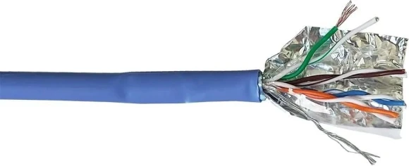 Кабель информационный Lanmaster LAN-5EUTP-PT-LSZH-BL кат.5E UTP 4 пары 24AWG LSZH внутренний 305м синий Кабель информационный Lanmaster LAN-5EUTP-PT-LSZH-BL кат.5E UTP 4 пары 24AWG LSZH внутренний 305м синий