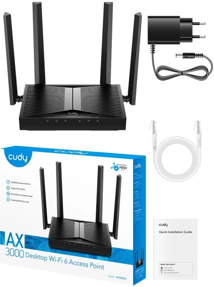 Сетевой адаптер Bluetooth Cudy BU530 USB 2.0