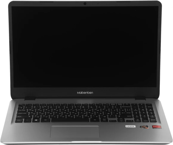 Ноутбук Maibenben M547 Pro Ryzen 7 Pro 4750U 8Gb SSD256Gb AMD Radeon Graphics 15.6" IPS FHD (1920x1080) Linux silver WiFi BT Cam 4450mAh (M5471SA0LSRE1)