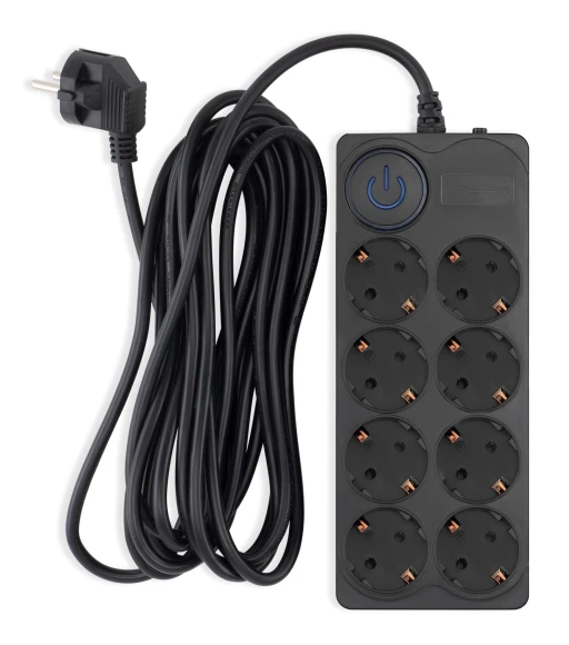 Сетевой фильтр Ippon BK-8-EU-5-10-B 5м (8 розеток) черный (коробка) Сетевой фильтр Ippon BK-8-EU-5-10-B 5м (8 розеток) черный (коробка)