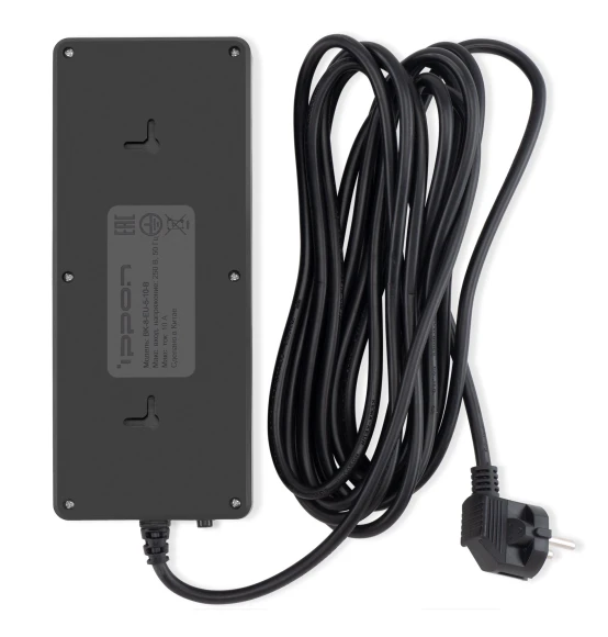 Сетевой фильтр Ippon BK-8-EU-5-10-B 5м (8 розеток) черный (коробка) Сетевой фильтр Ippon BK-8-EU-5-10-B 5м (8 розеток) черный (коробка)