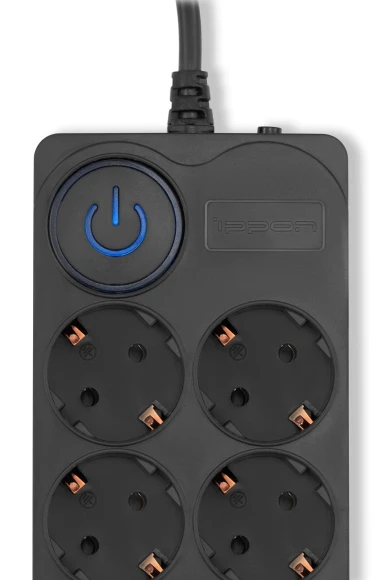 Сетевой фильтр Ippon BK-8-EU-5-10-B 5м (8 розеток) черный (коробка) Сетевой фильтр Ippon BK-8-EU-5-10-B 5м (8 розеток) черный (коробка)