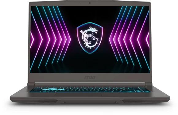 Ноутбук MSI Thin 15 B2RVE-3451XRU Core 7 240H 16Gb SSD512Gb NVIDIA GeForce RTX4050 6Gb 15.6" IPS FHD (1920x1080) без ОС grey WiFi BT Cam (9S7-16R831-3451)