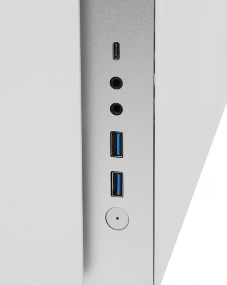 Корпус Azza Cast белый без БП ATX 3x120mm 2x140mm 2xUSB3.0 audio bott PSU