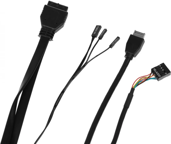 Корпус Azza Cast белый без БП ATX 3x120mm 2x140mm 2xUSB3.0 audio bott PSU