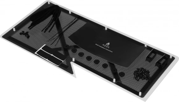 Корпус Azza Cast белый без БП ATX 3x120mm 2x140mm 2xUSB3.0 audio bott PSU