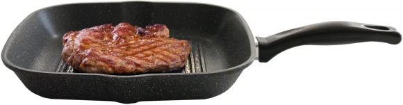 Сковорода-гриль Starwind Chef SW-CH3027GGR квадратная покрытие: Pfluon ручка несъемная (без крышки) серый