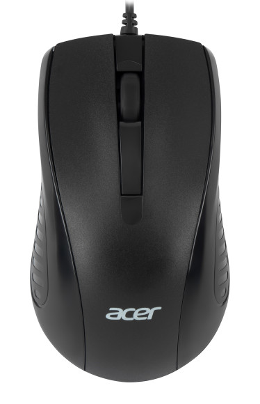 Мышь Acer OMW136 черный оптическая (1200dpi) USB (2but)