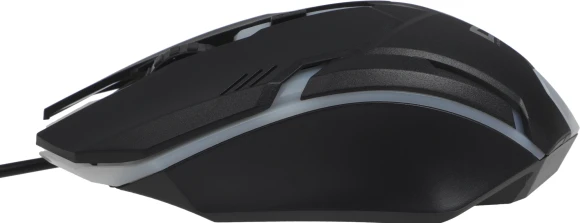 Мышь Defender Cyber MB-560L черный оптическая 1600dpi USB для ноутбука 2but (52560)