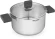 Кастрюля Rondell Quadro RDS-1596 3.1л. d=20см (с крышкой) стальной