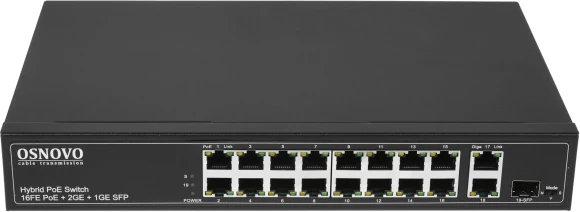 Коммутатор Osnovo SW-61621(300W) 300W неуправляемый