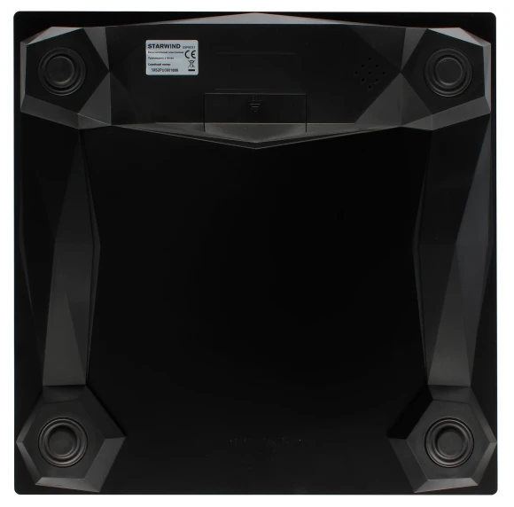 Весы напольные электронные Starwind SSP6051 макс.180кг черный