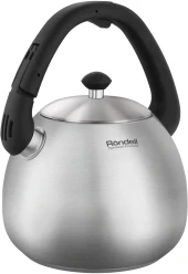 Чайник металлический Rondell Mustang RDS-1862 3.3л. стальной Чайник металлический Rondell Mustang RDS-1862 3.3л. стальной