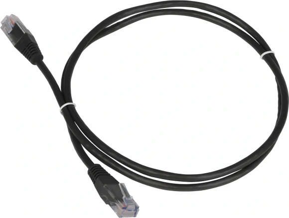 Патч-корд Lanmaster TWT-45-45-5.0-BK RJ-45 вил.-вилка RJ-45 кат.5E 5м черный ПВХ (уп.:1шт) Патч-корд Lanmaster TWT-45-45-5.0-BK RJ-45 вил.-вилка RJ-45 кат.5E 5м черный ПВХ (уп.:1шт)
