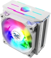 Устройство охлаждения(кулер) Zalman CNPS10X Optima II RGB Soc-AM5/AM4/1200/1700/1851 белый/белый 4-pin 17-27dB Al+Cu 180W 740gr Ret (CNPS10X OPTIMA II WHITE RGB)