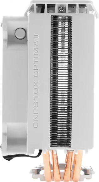 Устройство охлаждения(кулер) Zalman CNPS10X Optima II RGB Soc-AM5/AM4/1200/1700/1851 белый/белый 4-pin 17-27dB Al+Cu 180W 740gr Ret (CNPS10X OPTIMA II WHITE RGB) Устройство охлаждения(кулер) Zalman CNPS10X Optima II RGB Soc-AM5/AM4/1200/1700/1851 белый/белый 4-pin 17-27dB Al+Cu 180W 740gr Ret (CNPS10X OPTIMA II WHITE RGB)