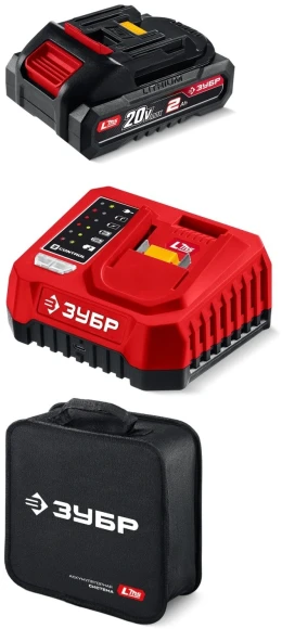 Дрель-шуруповерт Зубр ДБУ-45-22 40Вт аккум. патрон:быстрозажимной
