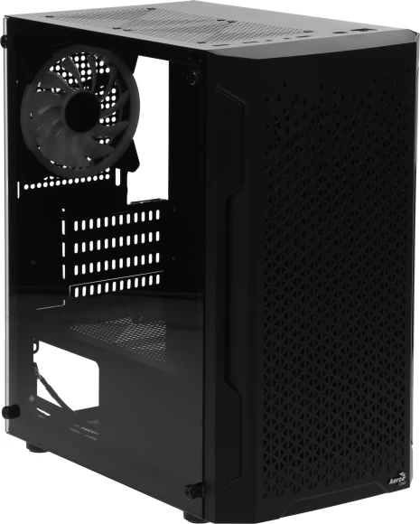Корпус Aerocool Trinity Mini-G-BK v2 черный без БП mATX 6x120mm 1xUSB2.0 2xUSB3.0 audio bott PSU