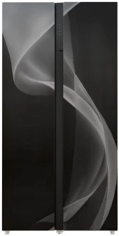 Холодильник Lex LSB530BLID WIND 2-хкамерн. черный/рисунок инвертер Холодильник Lex LSB530BLID WIND 2-хкамерн. черный/рисунок инвертер