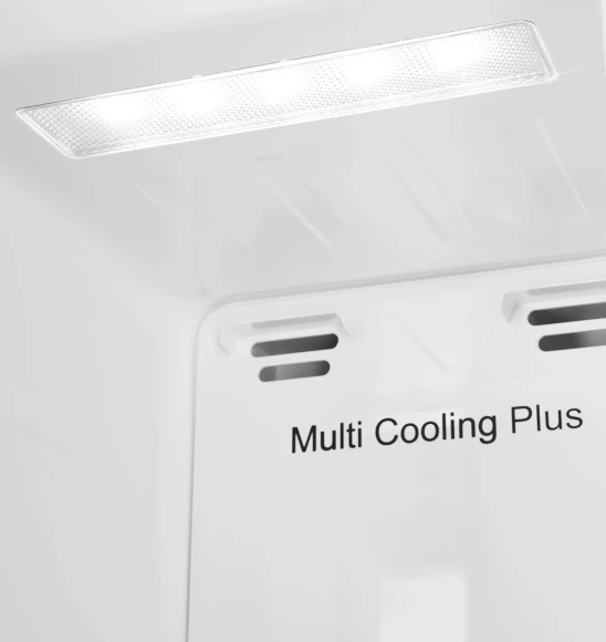 Холодильник Lex LSB530BLID WIND 2-хкамерн. черный/рисунок инвертер