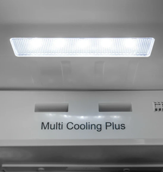 Холодильник Lex LSB530BLID WIND 2-хкамерн. черный/рисунок инвертер