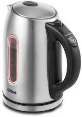 Чайник электрический Kitfort КТ-6106 1.7л. серебристый корпус: металл/пластик Чайник электрический Kitfort КТ-6106 1.7л. серебристый корпус: металл/пластик