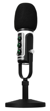 Микрофон проводной SunWind SW-SM500G 1.8м черный Микрофон проводной SunWind SW-SM500G 1.8м черный