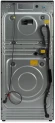 Стиральная машина Hyundai Proxima WMD9424 класс: A+++ загр.фронтальная макс.:15кг (с сушкой) темно-серебристый
