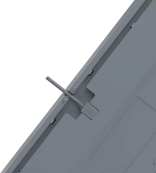 Клавиатура A4Tech FS300 механическая черный/серый USB for gamer LED (FS300 PANDA ROCK) кабель 1.8м