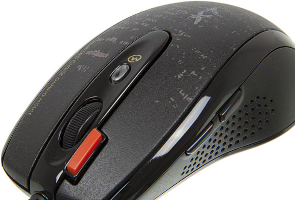 Мышь A4Tech V-Track F5 черный/рисунок оптическая 3000dpi USB 6but Мышь A4Tech V-Track F5 черный/рисунок оптическая 3000dpi USB 6but