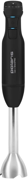 Блендер погружной Polaris Silent PHB 1510GL 1500Вт черный/серебристый